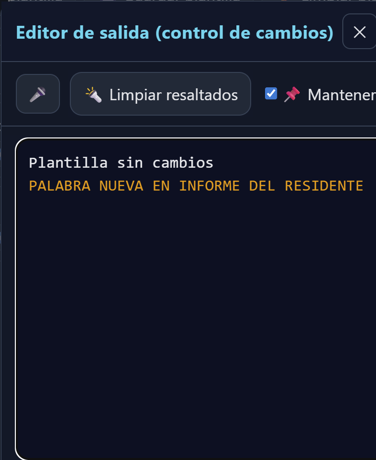 Editor antes de editar